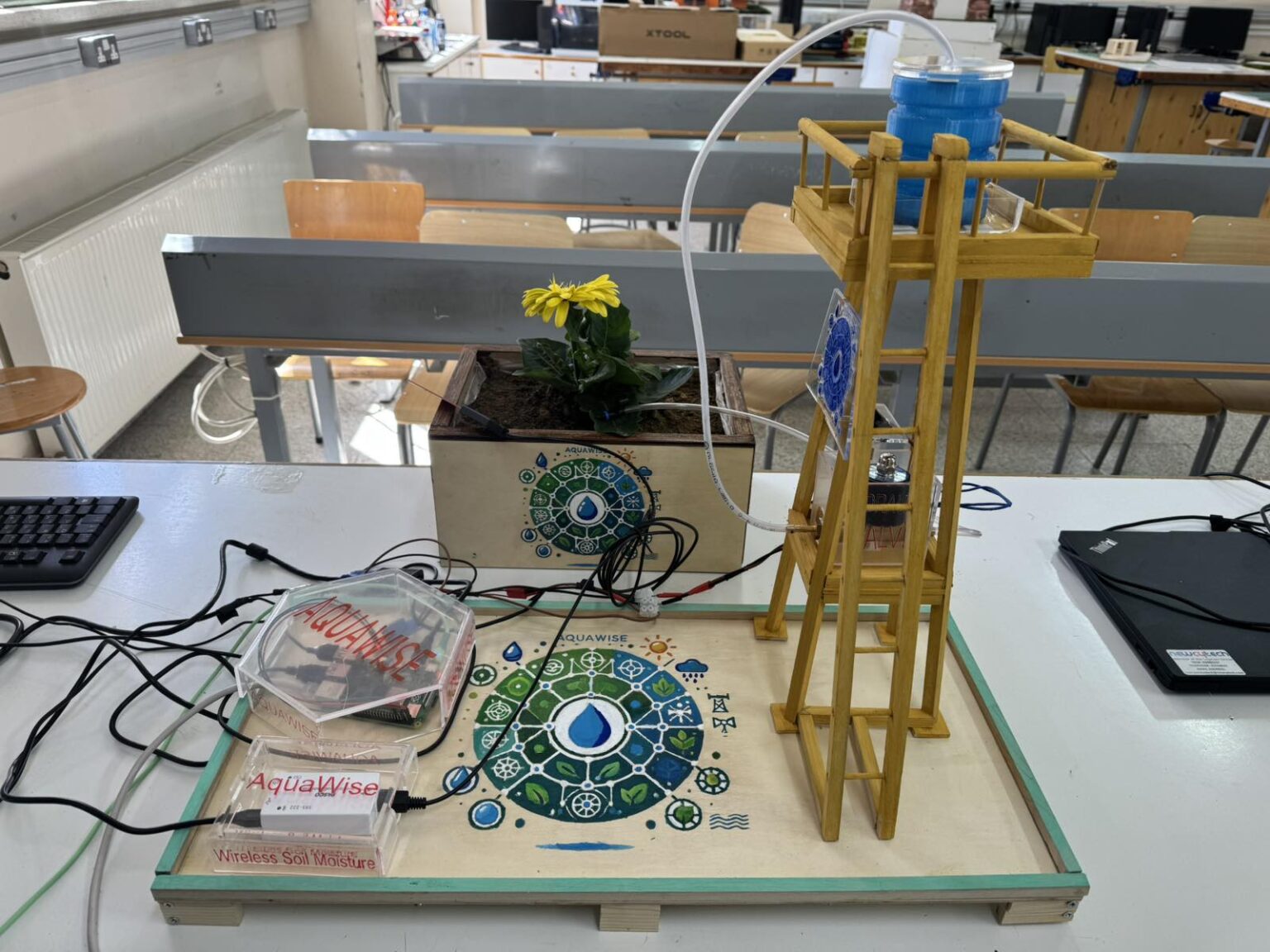 AquaWise Smart Irrigation and Water Management System